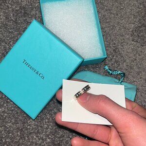 Tiffany & Co. Silver Sapphire Ring (Like New, Great Gift!)